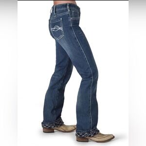 Cowgirl Tuff Edgy flannel jeans